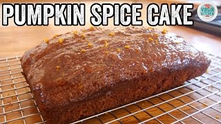 Pumpkin spice cake. this loaf of cake is super delicious using a
homemade mix & marmalade top! subscribe for regular videos http:...