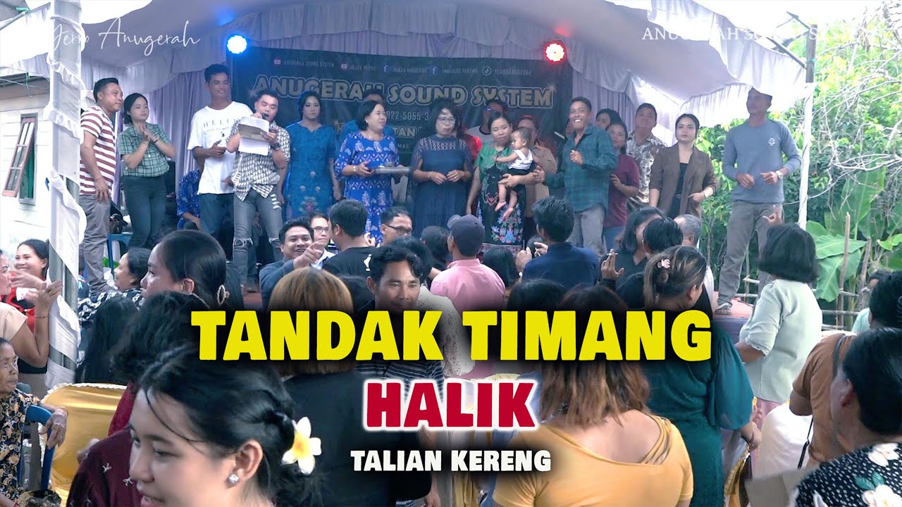 Tandak Timang - Karungut By Halik - Manasai - Wedding Party di Talian Kereng Terbaru 2025 Lagu Dayak