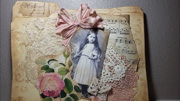 Show and Tell: My First Altered File Folder Pocket
