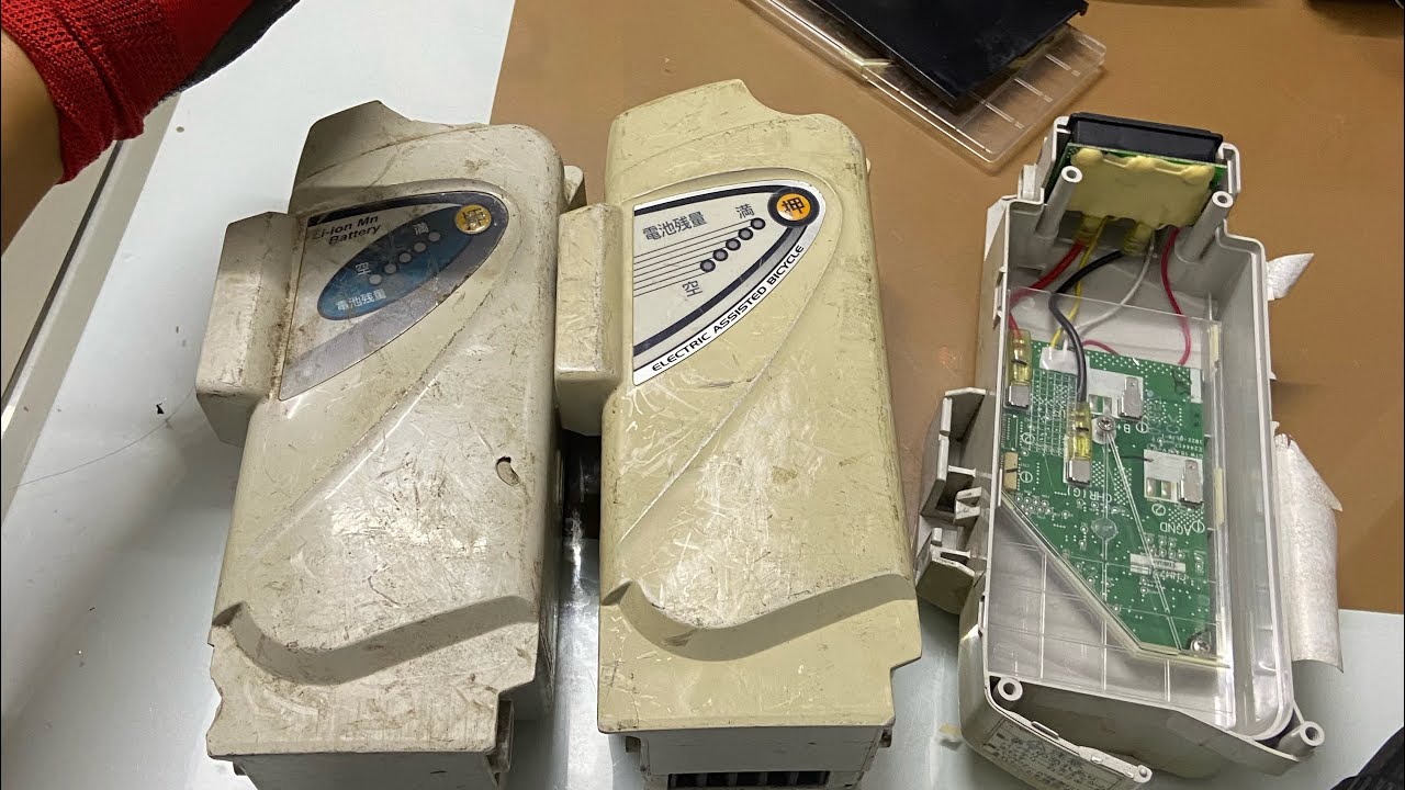 Bên trong Pin xe đạp trợ lực nhật Panasonic - what inside Electric Assisted Bike battery NKY253B02