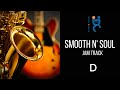 Smooth n soul  backing jam track in d