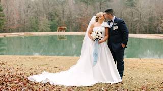 A Christmas Time Wedding at The Paisley Barn in Benson, NC | Haley & Joseph | Sony FX3
