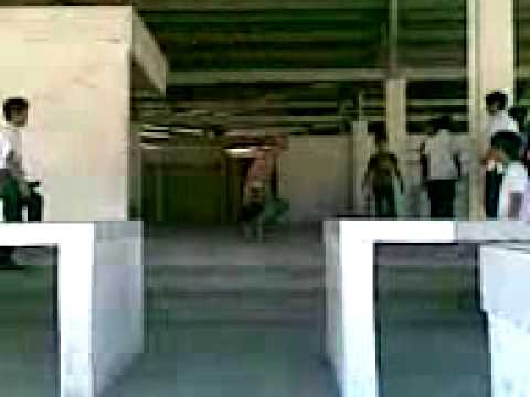 jericho manalo kick flip out 3stairs