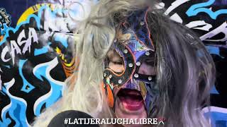 Sadika Y Reina Obscura Destrozan Área De Prensa De La Arena San Juan Panlán