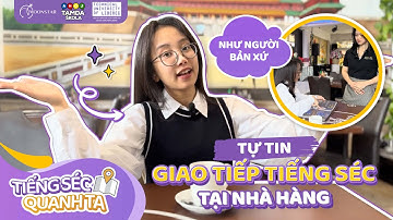 HỌC TIẾNG SÉC CÙNG TAMDA ŠKOLA VÀ MOONSTAR | TẬP 32: Các đoạn hội thoại giao tiếp trong nhà hàng