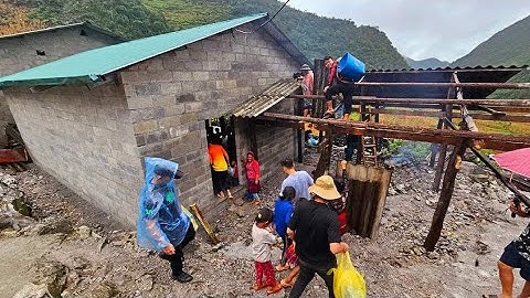 Đại tiệc cỗ nhà mới 5 mâm toàn món ngon ngôi nhà đẹp nhất bản Sán Xì Lủng. Nguyễn Tất Thắng