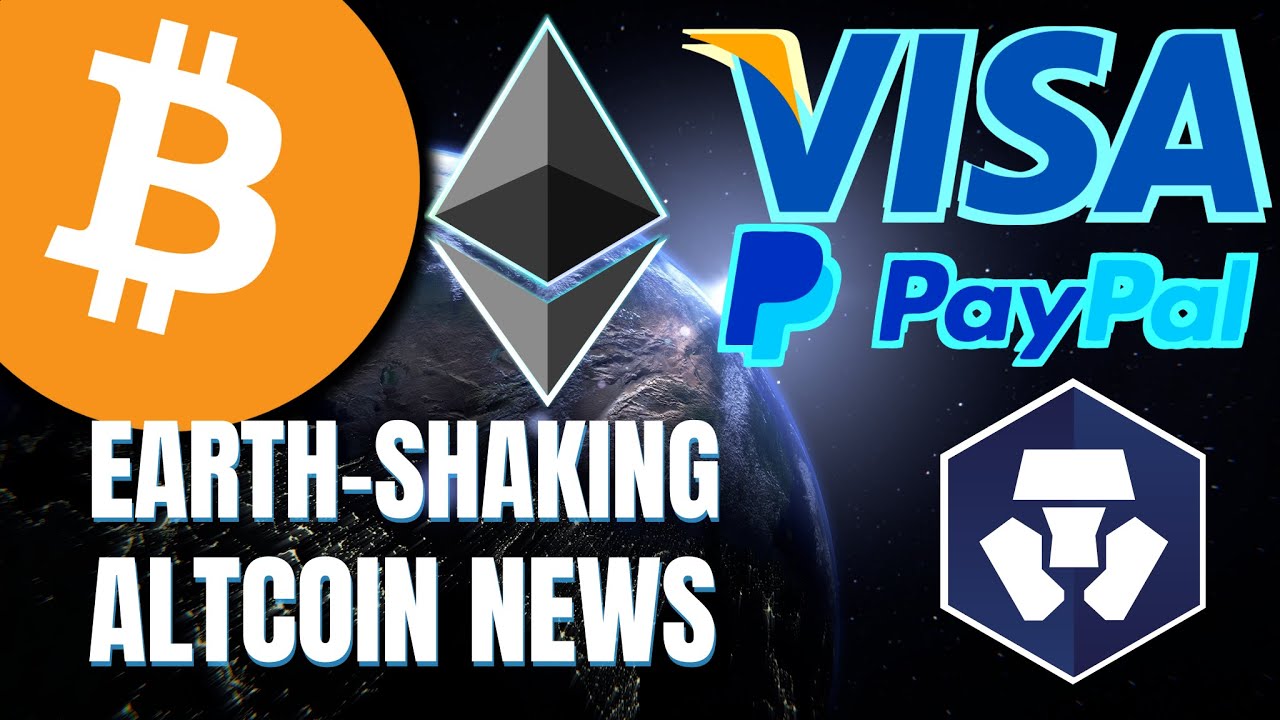 BIGGEST NEWS EVER!? VISA and PayPal to Globally Mainstream Ethereum and  Cryptocurrency 🚀