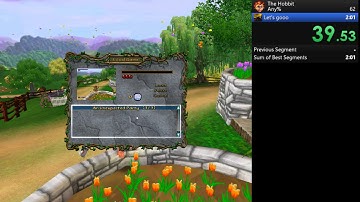 The Hobbit (2003) [PC] - Any% Speedrun - 1:58.466