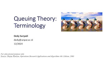 0.1 Queuing Terminology [Queuing Theory]
