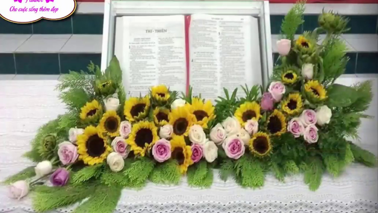 Những mẫu cắm hoa đẹp P3 - Thủy Tiên Flower - youtube