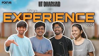 IIT DH 1st years opened up😬 Maybe too much. 😳🎤|1st year Experience of batch 2024|IIT Dharwad