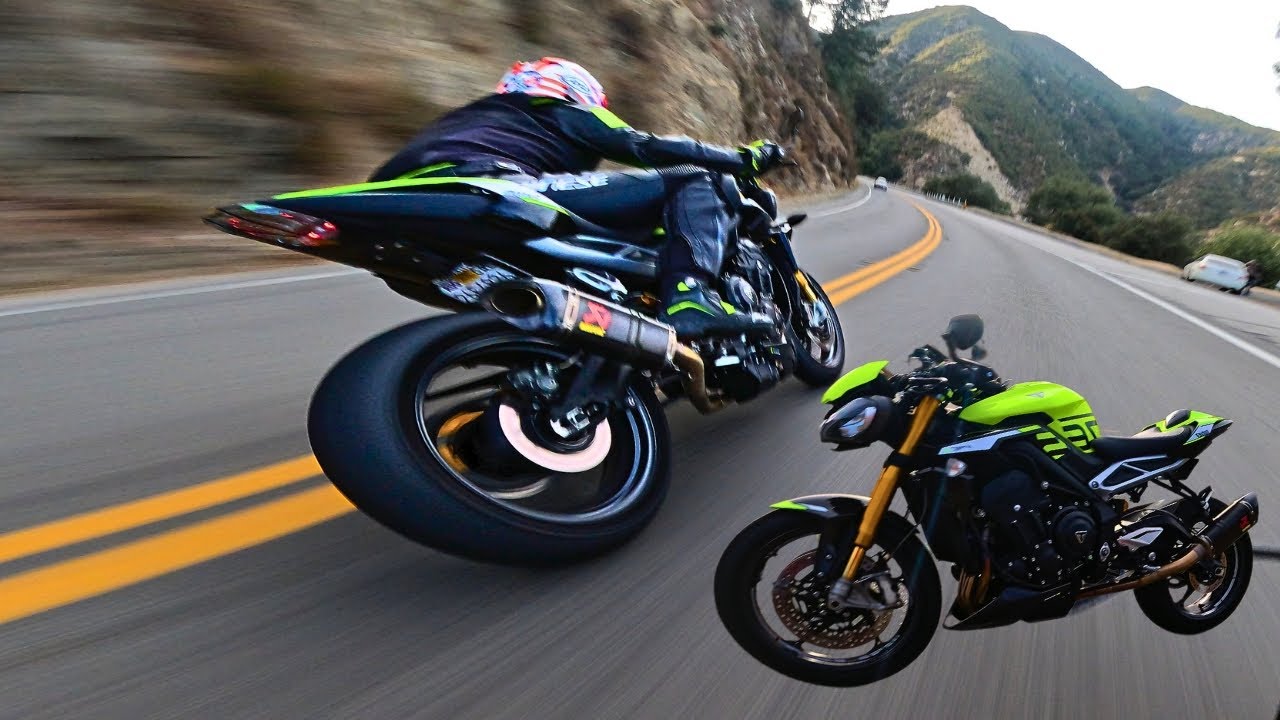 TRIUMPH STREET TRIPLE 765 RS BEST CANYON WEAPON