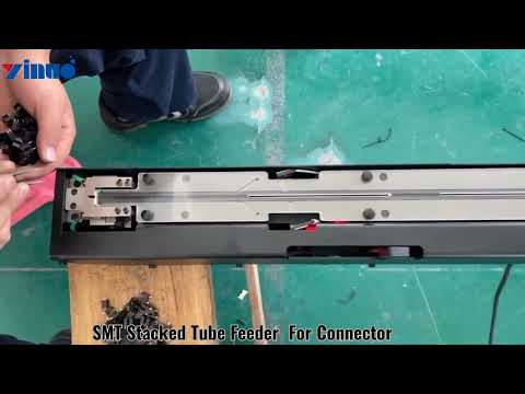 Stacked Tube Feeder for SMT Connector Assembly Processes