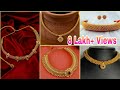 Gold thushi necklace design ideas | kolhapuri thushi designs | maharashtrian traditional jewellery
