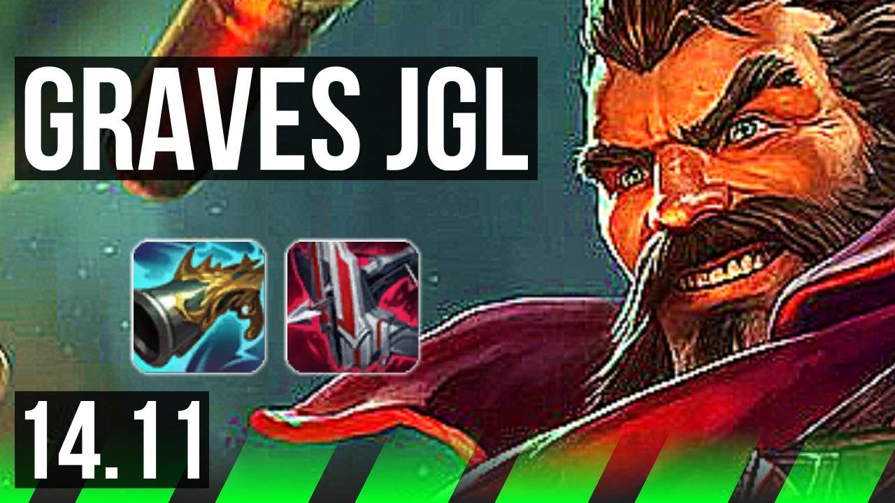 GRAVES vs ZAC (JGL) | 12/1/12, Rank 8 Graves, Godlike | KR Challenger | 14.11
