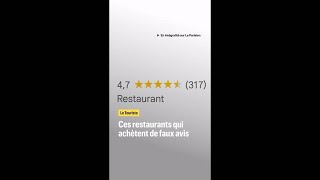 Ces restaurants qui manipulent leur note sur Google Maps
