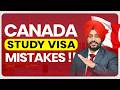 CANADA STUDY VISA MISTAKES ! | STUDY VISA UPDATES 2026 |  USA CANADA UK | THE VISA OFFIC