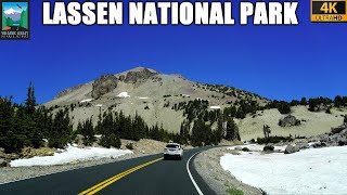 Driving the Volcanic Legacy Scenic Byway Through Lassen Volcanic National Park