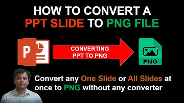 PPT to PNG Conversion | How to convert Powerpoint Slide to Image | Powerpoint Slide to PNG