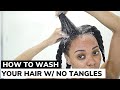 How To PROPERLY Wash 4C Hair - No Matting, No tangles