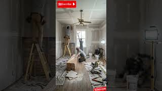 This Filthy Living Room Transformation Will Blow Your Mind 🤯#beforeafter #homemakeover #airenovation