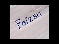 Faizan name status shorts