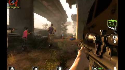 Left 4 Dead 2 - (Expert Mode Walkthrough) The Parish 3 - Cemetery.avi