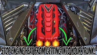 FIX the HOT trunk issue with your C8 Corvette! The EASY and CHEAP way! Net Worth