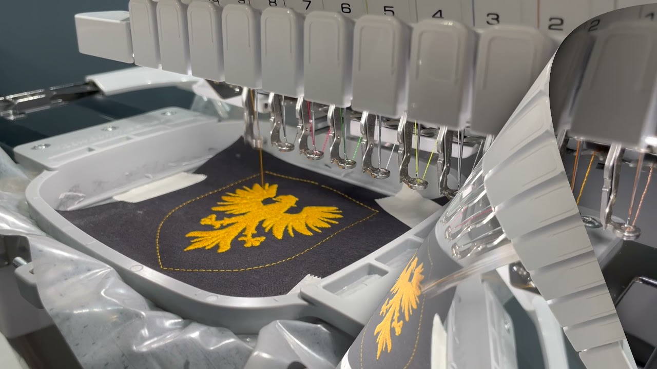 Les broderies de Sylviane - 7 - L'écusson