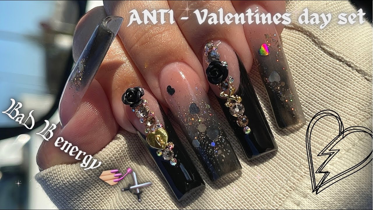 Anti-Valentines Mystery Nails – LD Nails