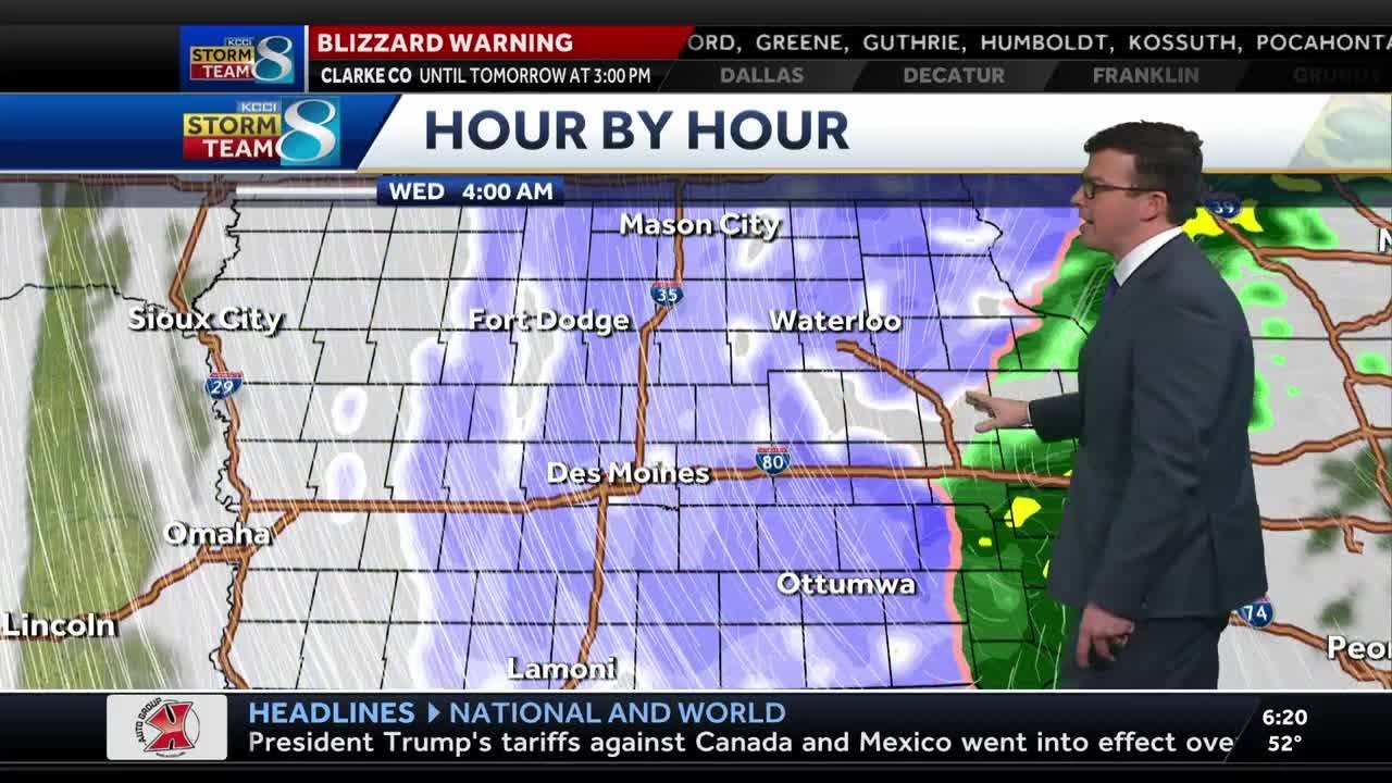 Iowa weather: Blizzard bringing damaging winds and blowing snow to Iowa ...