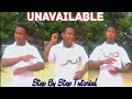 Davido - UNAVAILABLE ft Musa Keys (Official TikTok Dance Tutorial) | STEP BY STEP TUTORIAL
