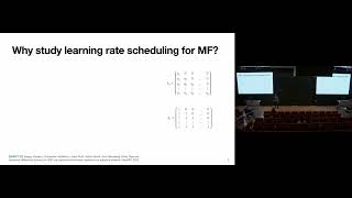 Learning Rate Scheduling with Matrix Factorization for Private Training