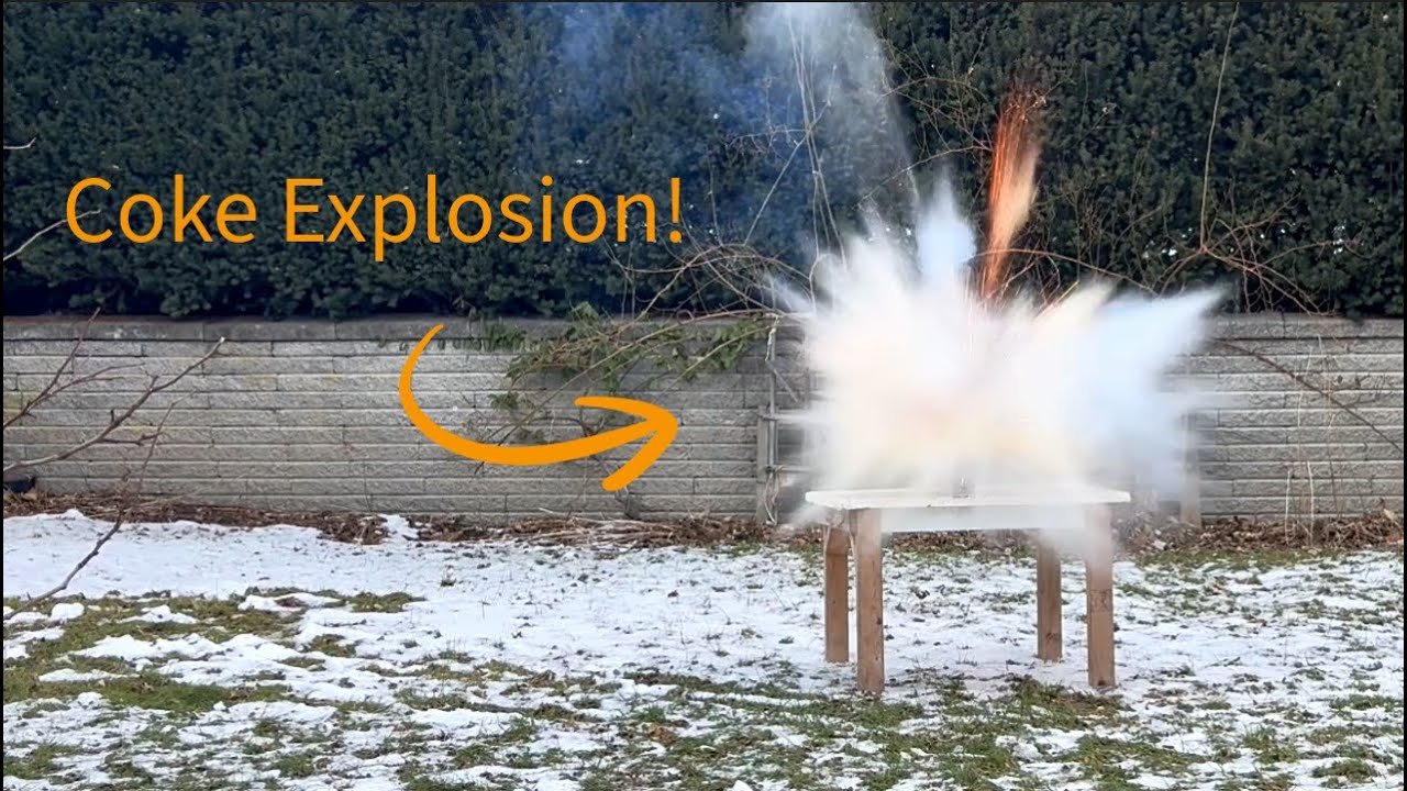 Blowing Up a Coke Bottle!