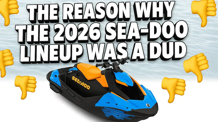 The 2026 Sea-Doo Lineup with a Surprise