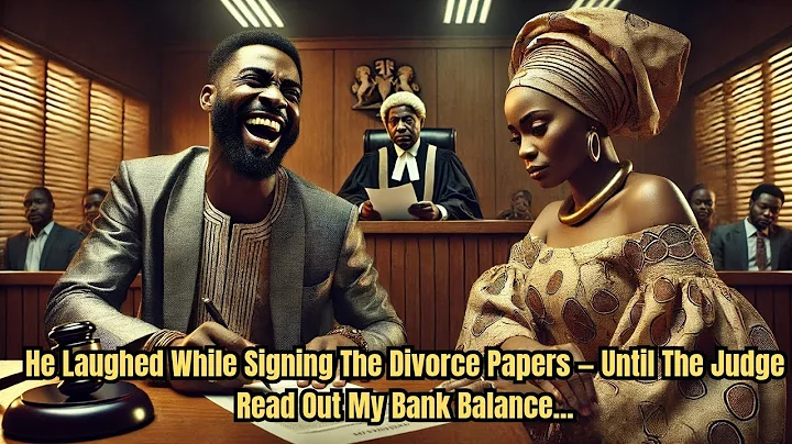 He Laughed While Signing The Divorce Papers — Until The Judge Read Out My Bank Balance...#tales