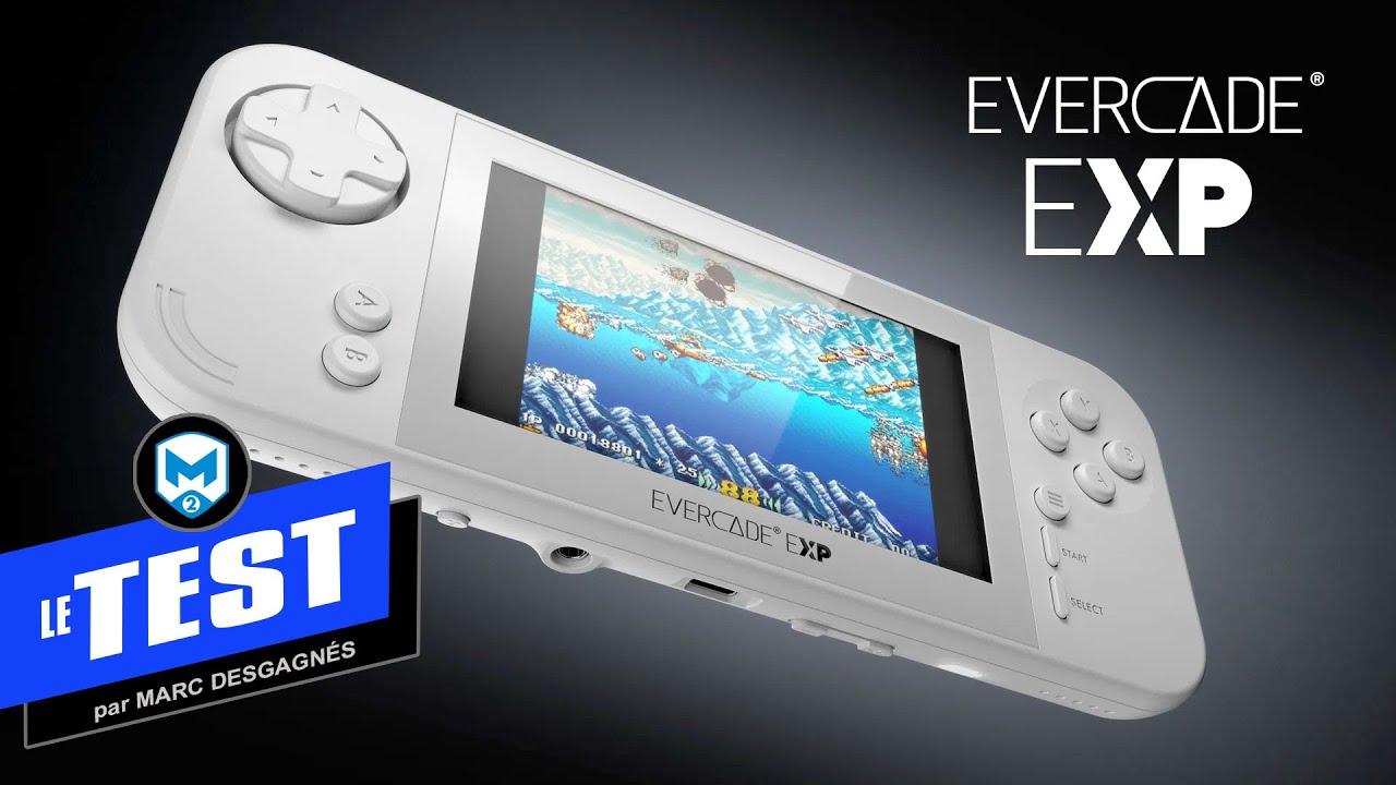 TEST de la console portable Evercade EXP de Blaze Entertainment