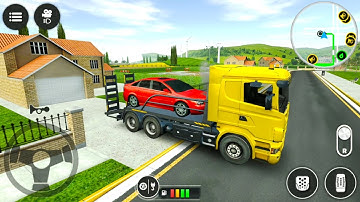 Drive Simulator 2020: Tow Truck - Car Transporter Game - Android Gameplay