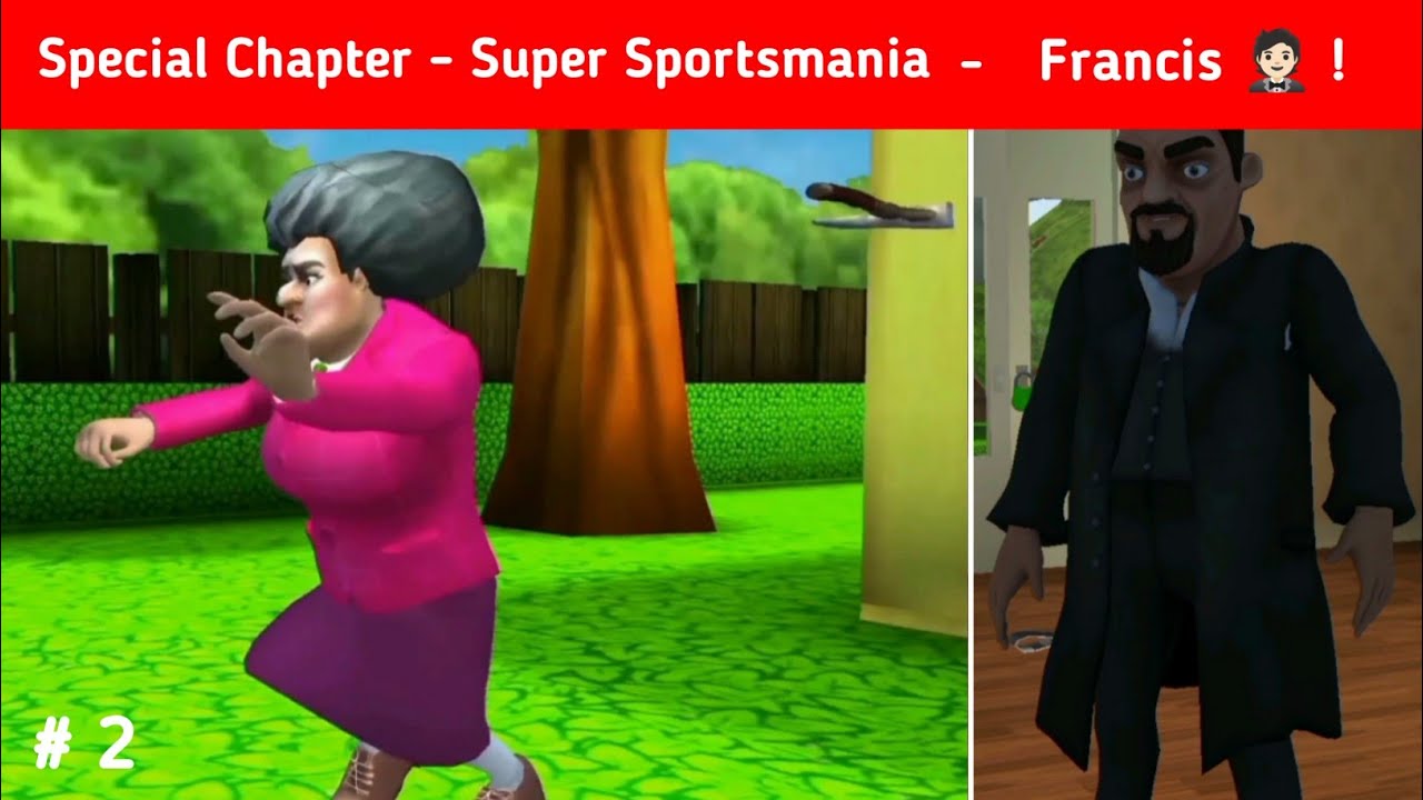 Scary Teacher 3D - Special Chapter : Super Sportsmania - Pain In The Axe | Full Guidelines