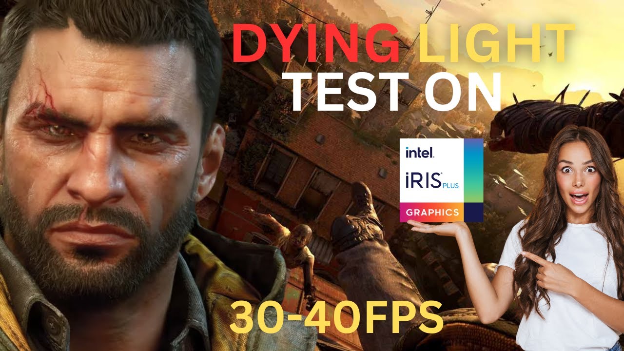 Dying light gaming test on Intel iris Plus | NO GPU 2024