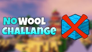 bedwars WITHOUT WOOL (hard challange)