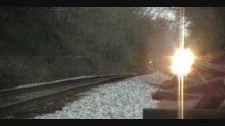 Northbound CSX Stack Train Runby At Auburn, Al