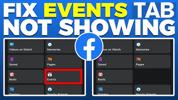 How To Fix Events Tab Not Showing On Facebook (2025)