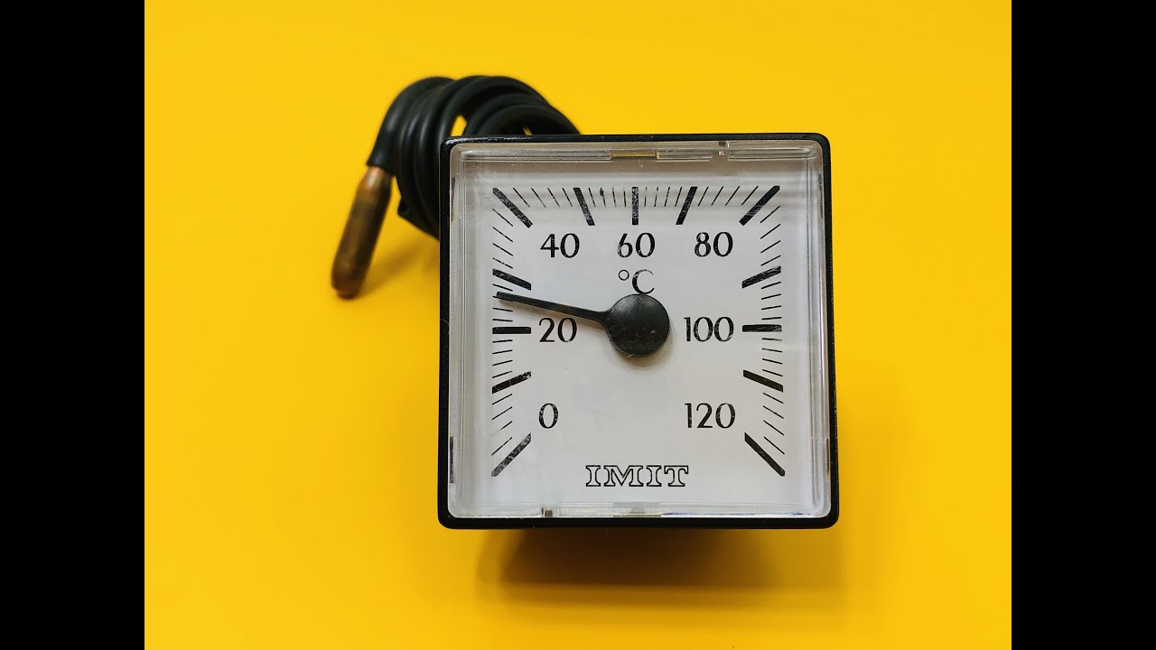 Термометр (квадратный) 042121 - YouTube
