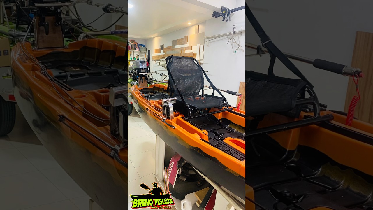 Caiaque raptor com motor