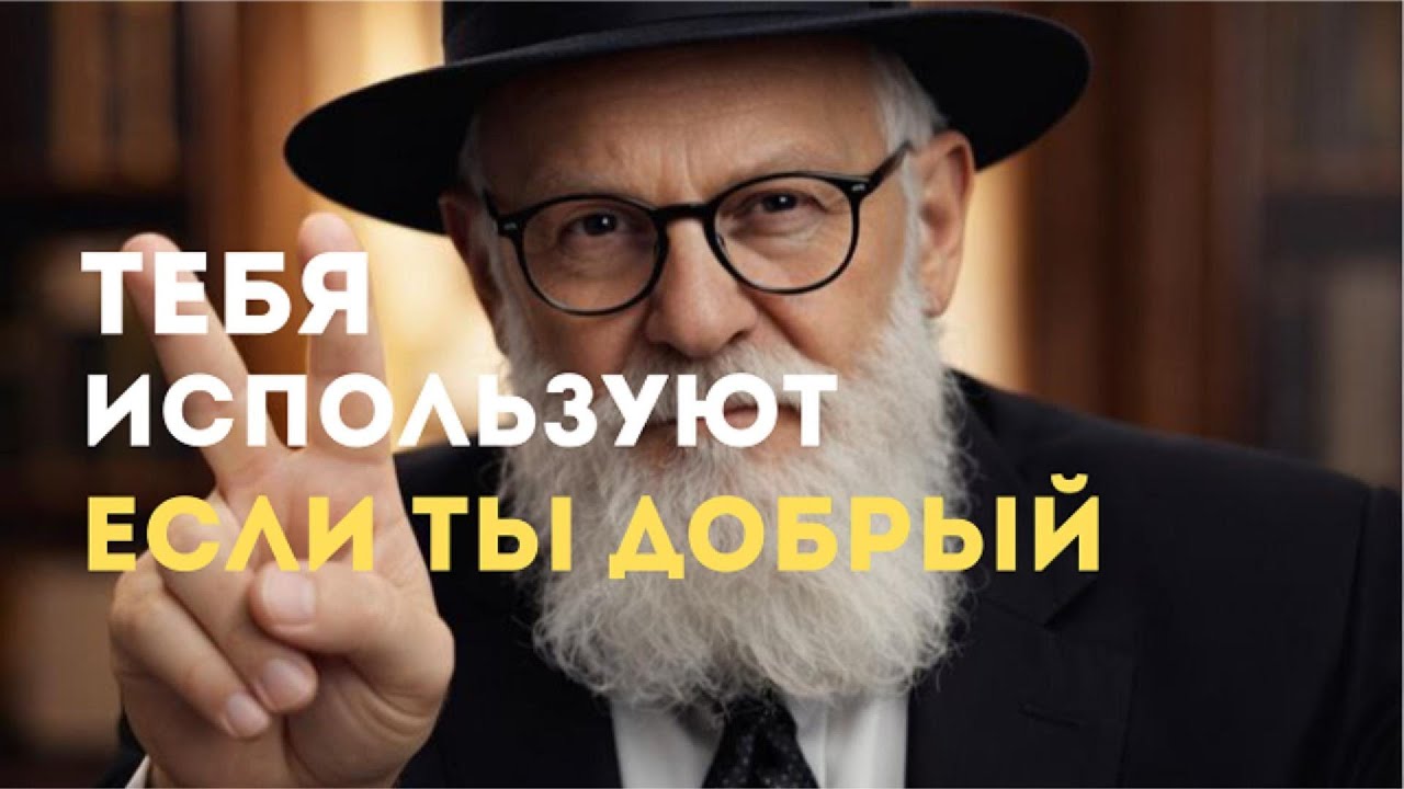 Почему Добрых Людей Используют? 8 Ошибок, Которые Делают Тебя Уязвимым | Еврейская Мудрость