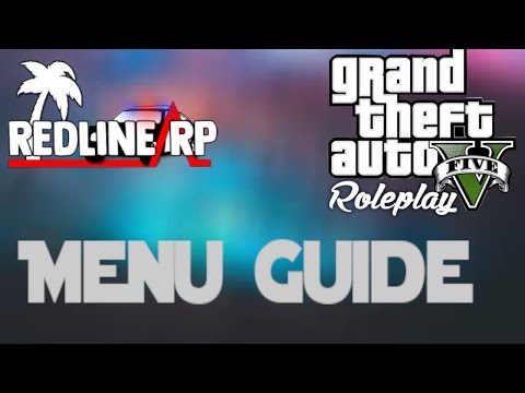 Menu guide for new Members on Redline RP