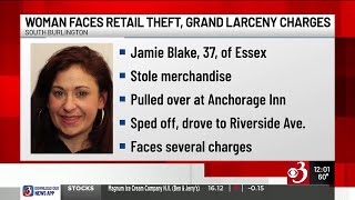 Woman accused of shoplifting, fleeing in accomplice’s car