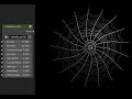 Procedural Spider Web Shader in Blender