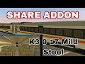 SHARE ADDONS GERBONG K3 0 17 Mild Steel || Trainz Simulator Android